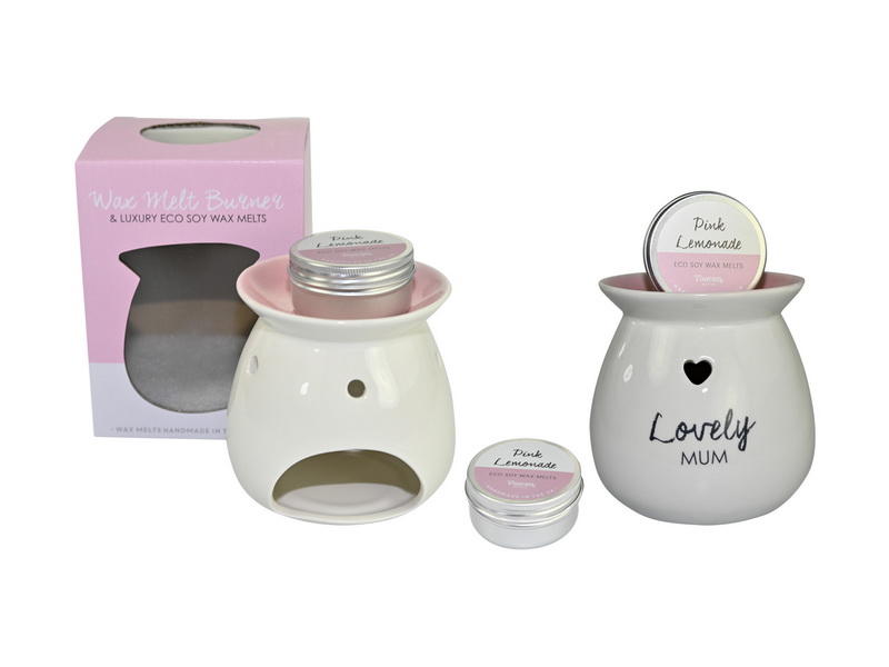 "Lovely Mum" Wax Melt Burner Gift Set